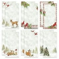 thumbnail image 1 of Peaceful Forest Magnetic Christmas Shopping List Pads - Set of 12 Mini Pads, 1 of 6