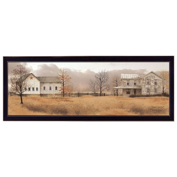 Peaceful Homestead by Billy Jacobs Print Wall Art Wood Multi-Color