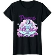 Peaceful Living Positive Affirmations Design T-Shirt