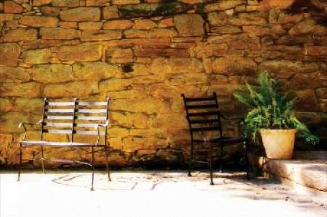 Peaceful Patio II Canvas Art - Alan Hausenflock (12 x 18)
