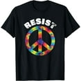 thumbnail image 1 of Peaceful Protest | Resist T-Shirt, 1 of 4