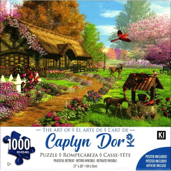 Peaceful Retreat 1000 Piece Puzzle
