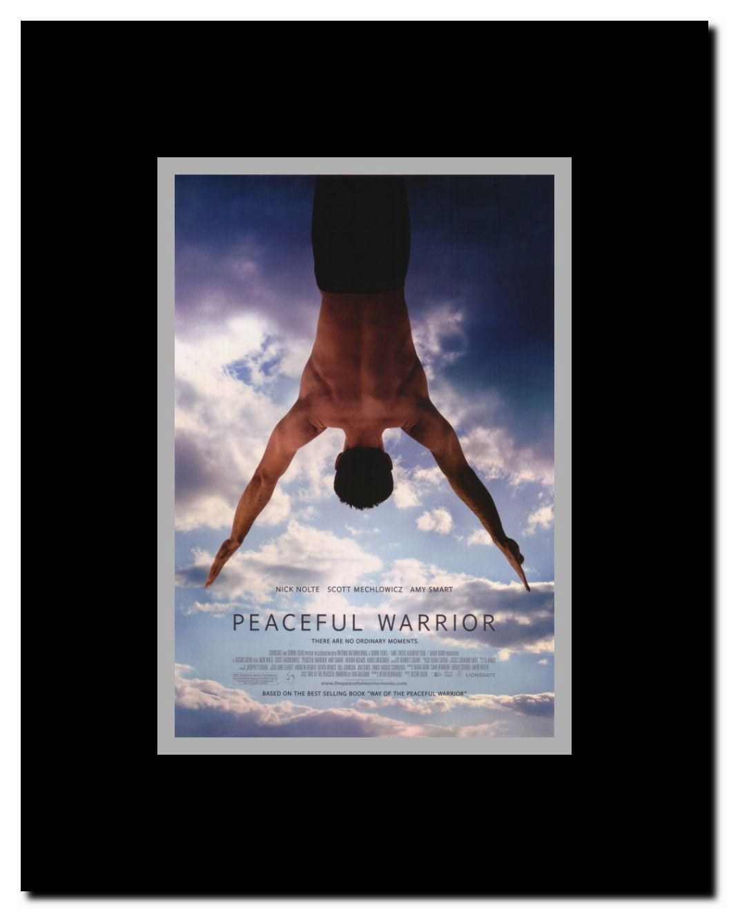 Peaceful Warrior Framed Movie Poster