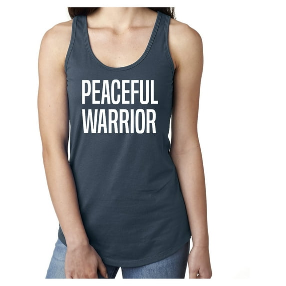Peaceful Warrior Racerback Tank