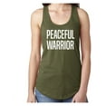 thumbnail image 1 of Peaceful Warrior Racerback Tank, 1 of 3