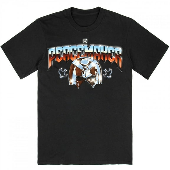 Peacemaker Helmet Logo T-Shirt-Medium