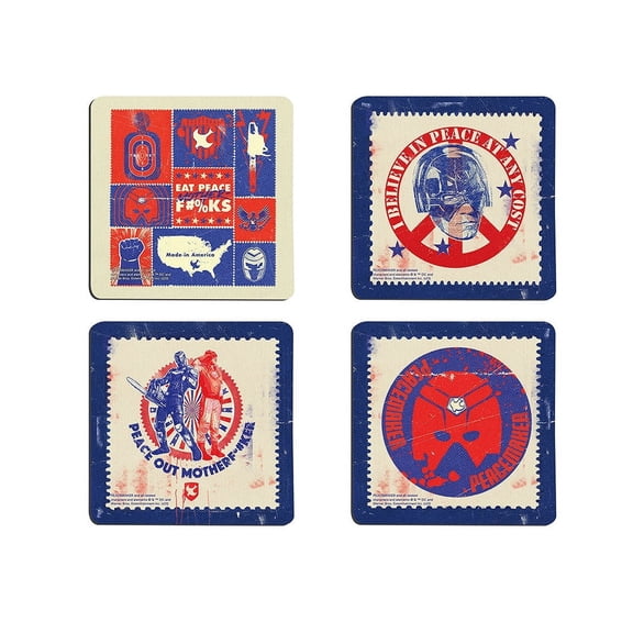 Peacemaker (Icons) Hardboard Coaster Set of Four