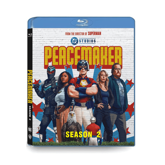 Peacemaker Season 2 DVD Collection 1-8 Episodes Box Set for Fans