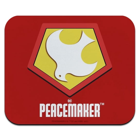 Peacemaker Symbol Low Profile Thin Mouse Pad Mousepad