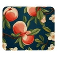 thumbnail image 1 of Peach 8.3x9.8 Inch Square Desk Mat with Non-Slip Rubber Bottom for Office and Gaming – Printed Mouse Mat, Desk Mat, Gaming Mouse Pad, 1 of 6