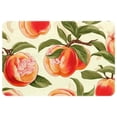 thumbnail image 1 of Peach Area Rugs: Polyester Non-Slip Kitchen Mat Office Rug - Machine Washable, 1 of 6