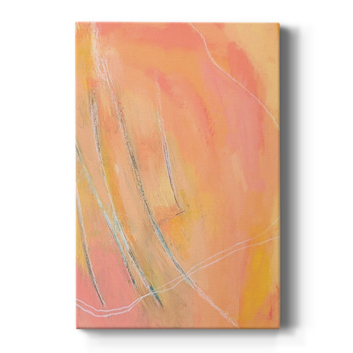 Peach Bliss I Premium Gallery Wrapped Canvas - Ready to Hang