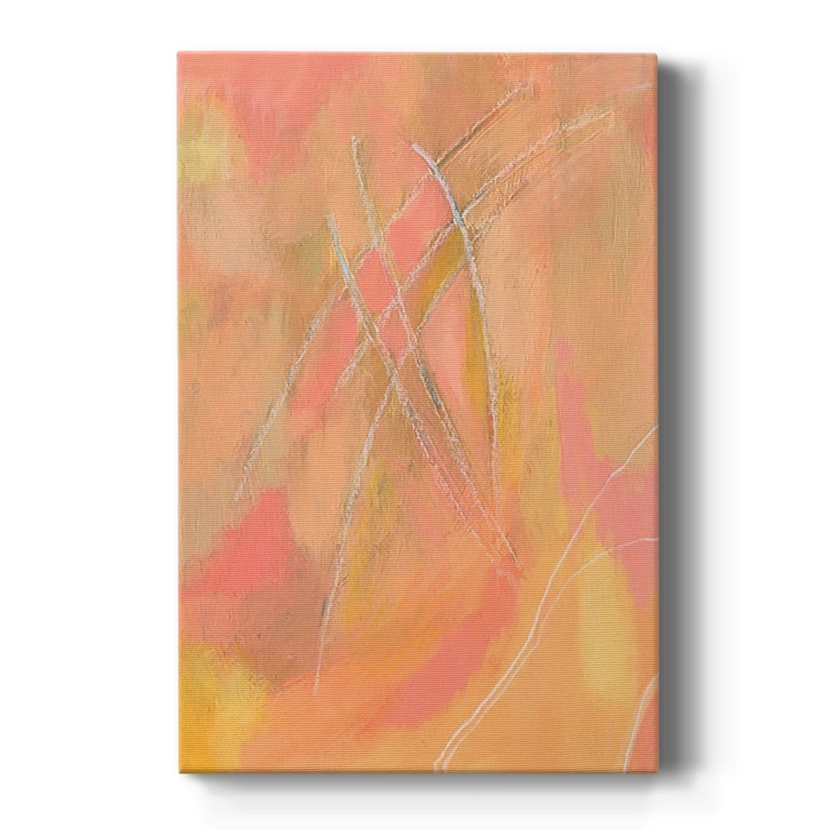 Peach Bliss IV Premium Gallery Wrapped Canvas - Ready to Hang