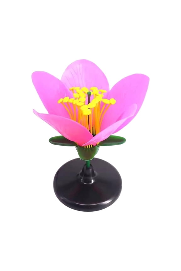 Peach Blossom Anatomy Model, Life Size Artificial Flower with Removable Parts, Detailed Biology Teaching Model for Classroom Instruction, Science Education & Group Activities