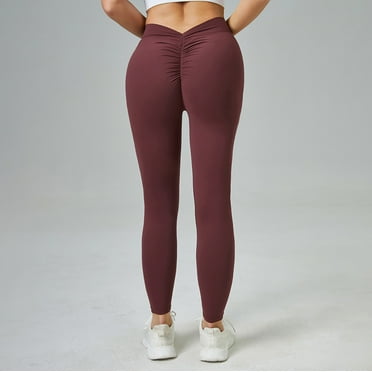 Peach Butt Yoga Pants in Nude Comfort Fit Leggings for Fitness Enthusiasts