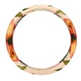 thumbnail image 1 of Peach Car Wheel Covers Steering Wheel Cover 14.5 Inch Printing PVC Leather Auto Accessories, 1 of 6