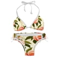 thumbnail image 1 of Peach Chic One-Piece Swimsuits Bikini Set: Detachable Sponge, Adjustable Strap, Two-Pack, for Pools and Beaches, 1 of 6