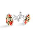 thumbnail image 1 of Peach Classic Dress Shirt Cufflink Set Made of Stainless Steel, Suitable for Formal Attire, Ideal for Special Occasions, 1 of 6