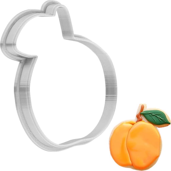 Peach Cookie Cutter 4 Inch Made in USA by WONDERTORY