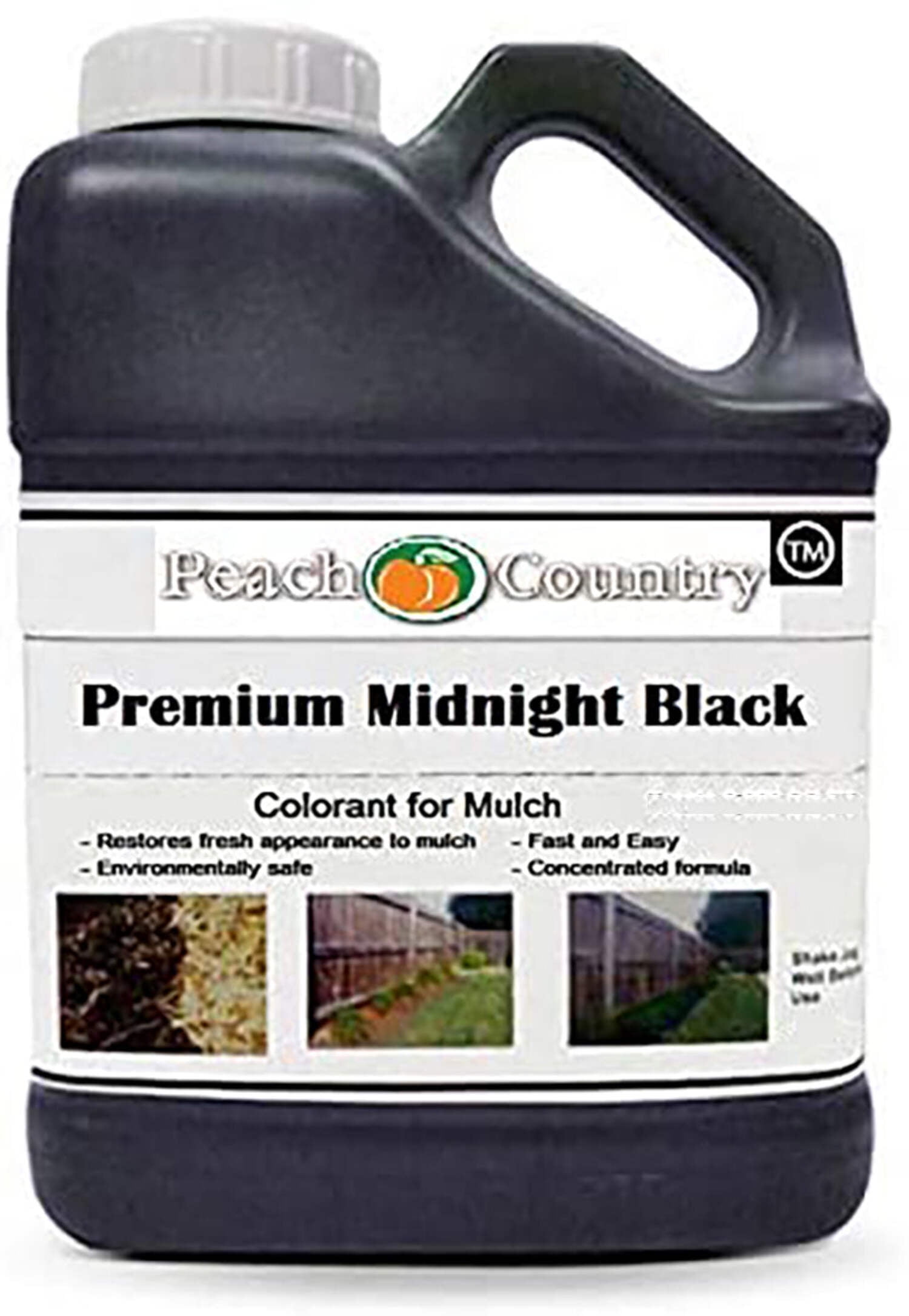 Peach Country Premium Mulch Dye Color Concentrate - Qt, Gal, 2.5 Gal. - Your Choice