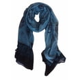 thumbnail image 1 of Peach Couture All Season Tribal Flower graphic print Paisley Lightweight Scarf, 1 of 4