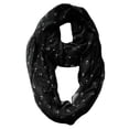 thumbnail image 1 of Peach Couture Anchor Print Cute Trendy All season Infinity Loop Scarves, 1 of 2
