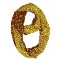 thumbnail image 1 of Peach Couture Beautiful Vintage Two Colored Bird Print Infinity Loop Scarf, 1 of 1