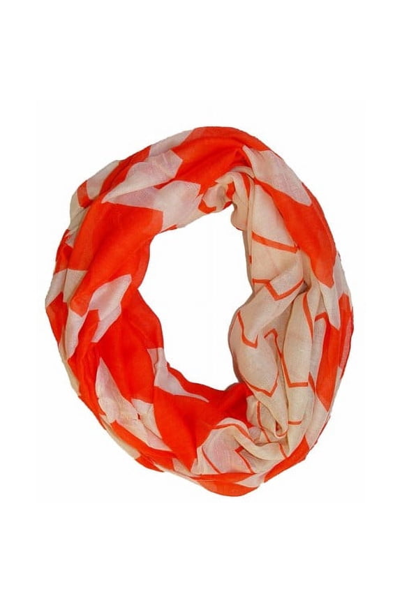 Womens MultiColor Chevron Soft & Sheer Infinity Scarf Circle Loops