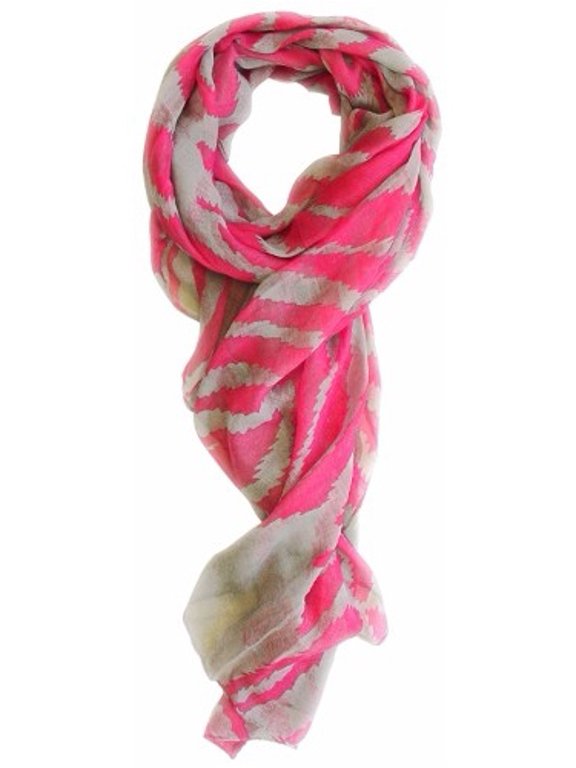 Zebra Print Trendy Animal Print Fashion Graphic Shawl Wrap Scarf