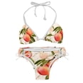 thumbnail image 1 of Peach Detachable Sponge Adjustable Strap Bikini Set Two-Pack Swimsuits for All Occasions, 1 of 6
