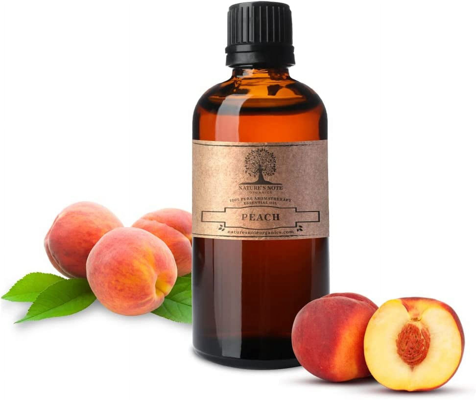  Peach Essential Oils Organic Plant & Natural Pure Oil for  Diffuser, Humidifier, Massage, Skin & Hair Care-2 Pack x10ml : Health &  Household