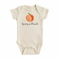 thumbnail image 1 of Peach Georgia Newborn Gift Baby Bodysuit, 1 of 6
