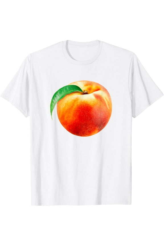 Peach Giant Peach Fuzz T-ShirtMen's and women's pure cotton short-sleeved shirts