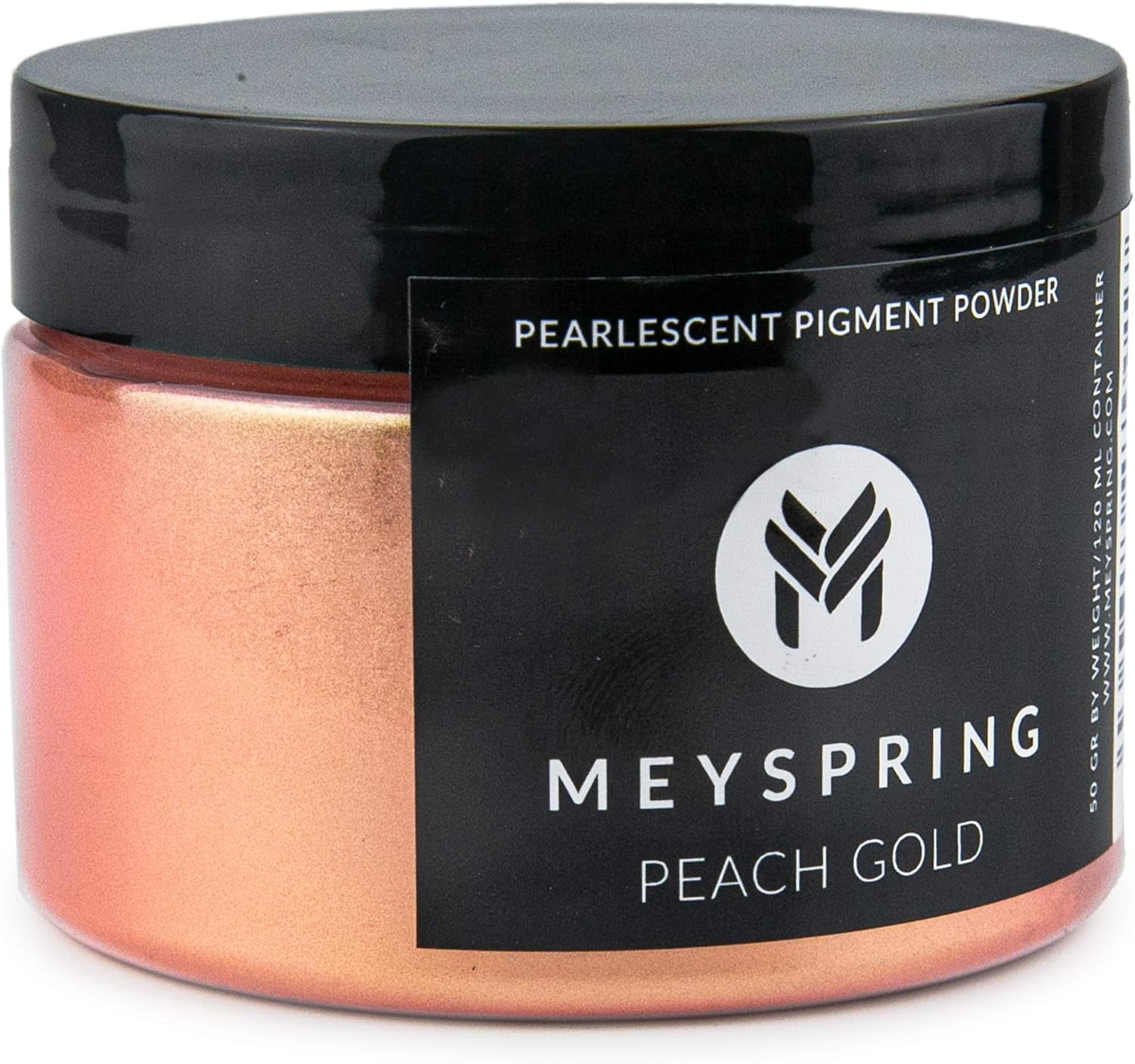 Peach Gold Mica Powder for Epoxy Resin - 50 Grams - Great for Resin Art, Jewelry and UV Resin - Cosmetic Grade
