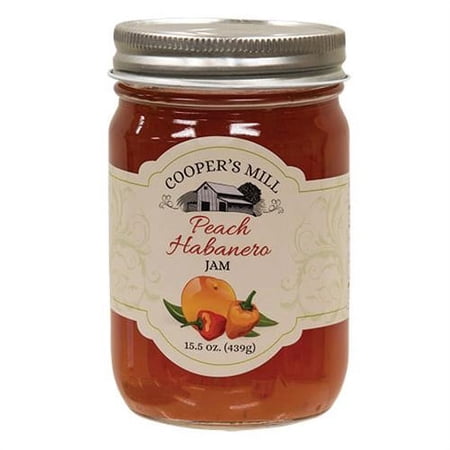 Peach Habanero Jam, 15.5oz