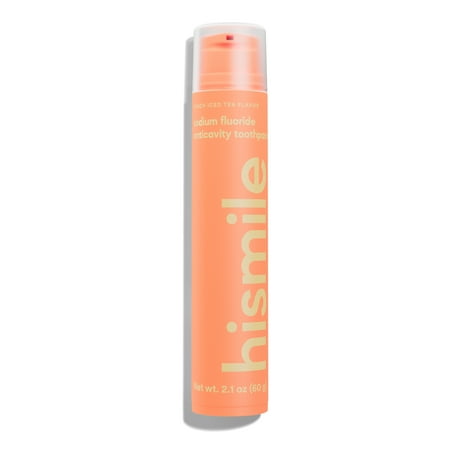 Hismile Peach Iced Tea Flavored Fluoride Toothpaste