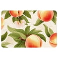 thumbnail image 1 of Peach Indoor Rug Outdoor Carpet Door Rug Polyester Non-Slip Machine Washable Bath Mats, 1 of 6