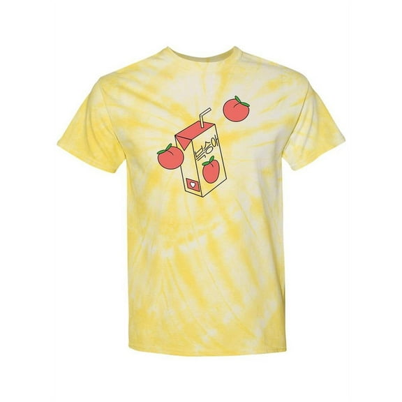 Peach Juice Tie-Dye Cyclone Women -Smartprints Designs, Female Small