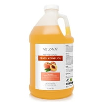 Peach Kernel Oil by Velona - 64 Fl Oz | 100% Pure and Natural Carrier Oil | Refined | Cooking, Skin, Hair, Body & Face Moisturizing | Use Today - Enjoy Results