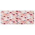 thumbnail image 1 of Peach Kitchen Mat, Raspberries Blueberries Cranberries Food Themed Design with Abstract Circle Backdrop, Plush Decorative Kitchen Mat with Non Slip Backing, 47" X 19", Multicolor, by Ambesonne, 1 of 1