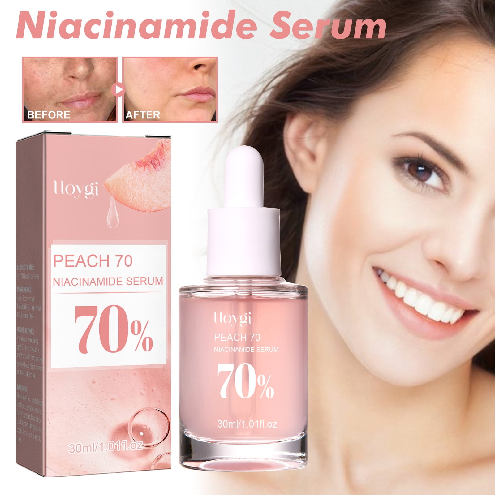 Peach Lily Glass Skin Serum, Anua Peach 70 Niacinamide Serum
