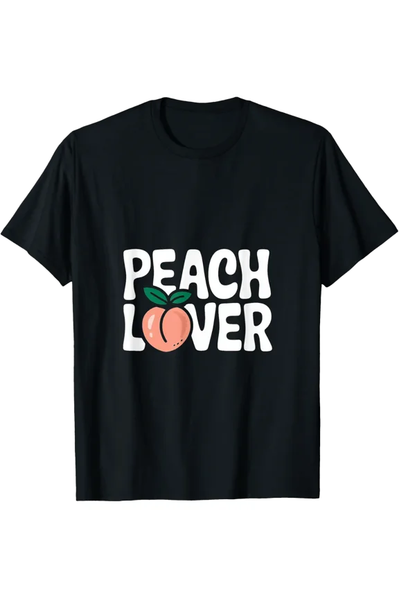 Peach Lover Sweet Summer Fruit T-Shirt Size S-5XL