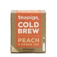 Peach & Mango Cold Brew Tea Bags, 10 Count x 6 Boxes, Herbal Infusion