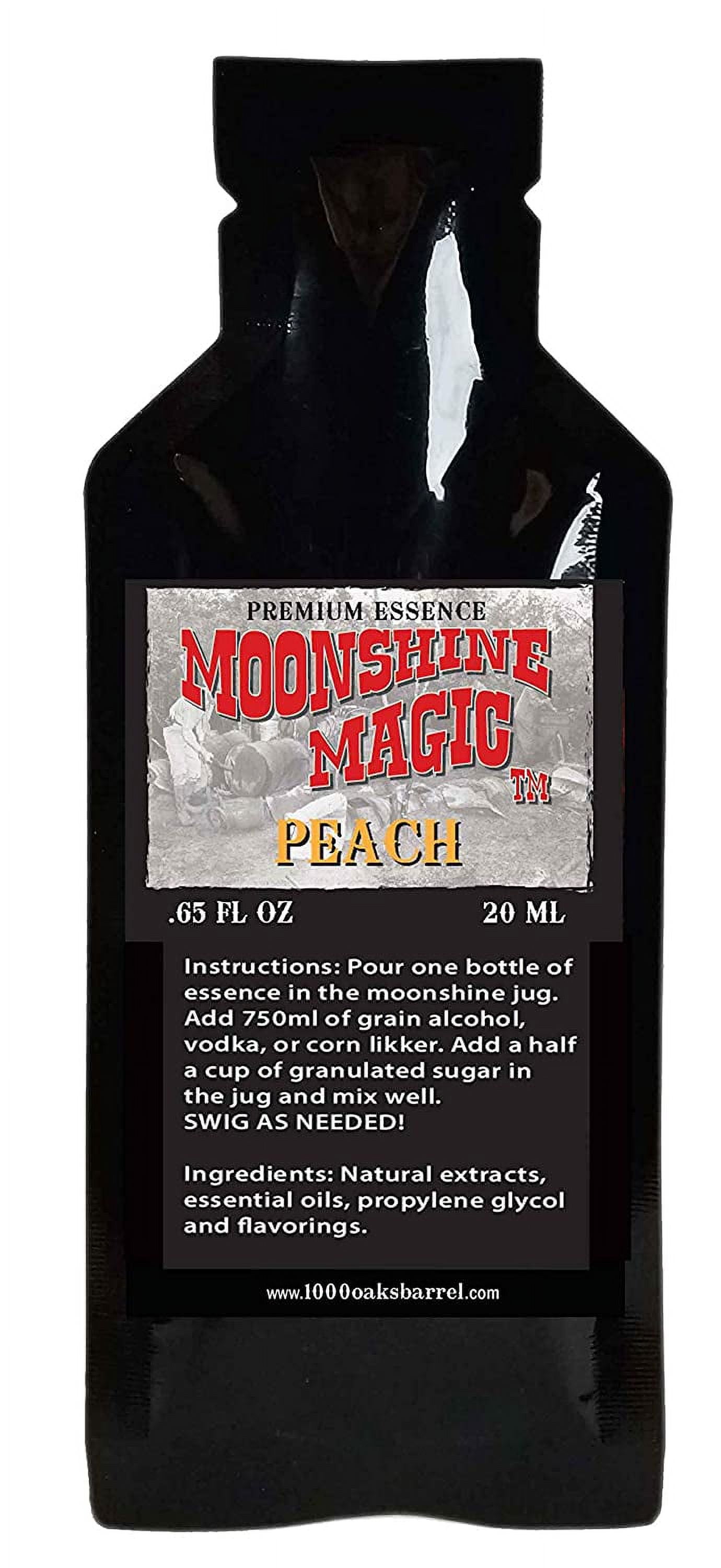 Peach Moonshine Essence Flavor Single Pack 20ml (065oz) Liquor