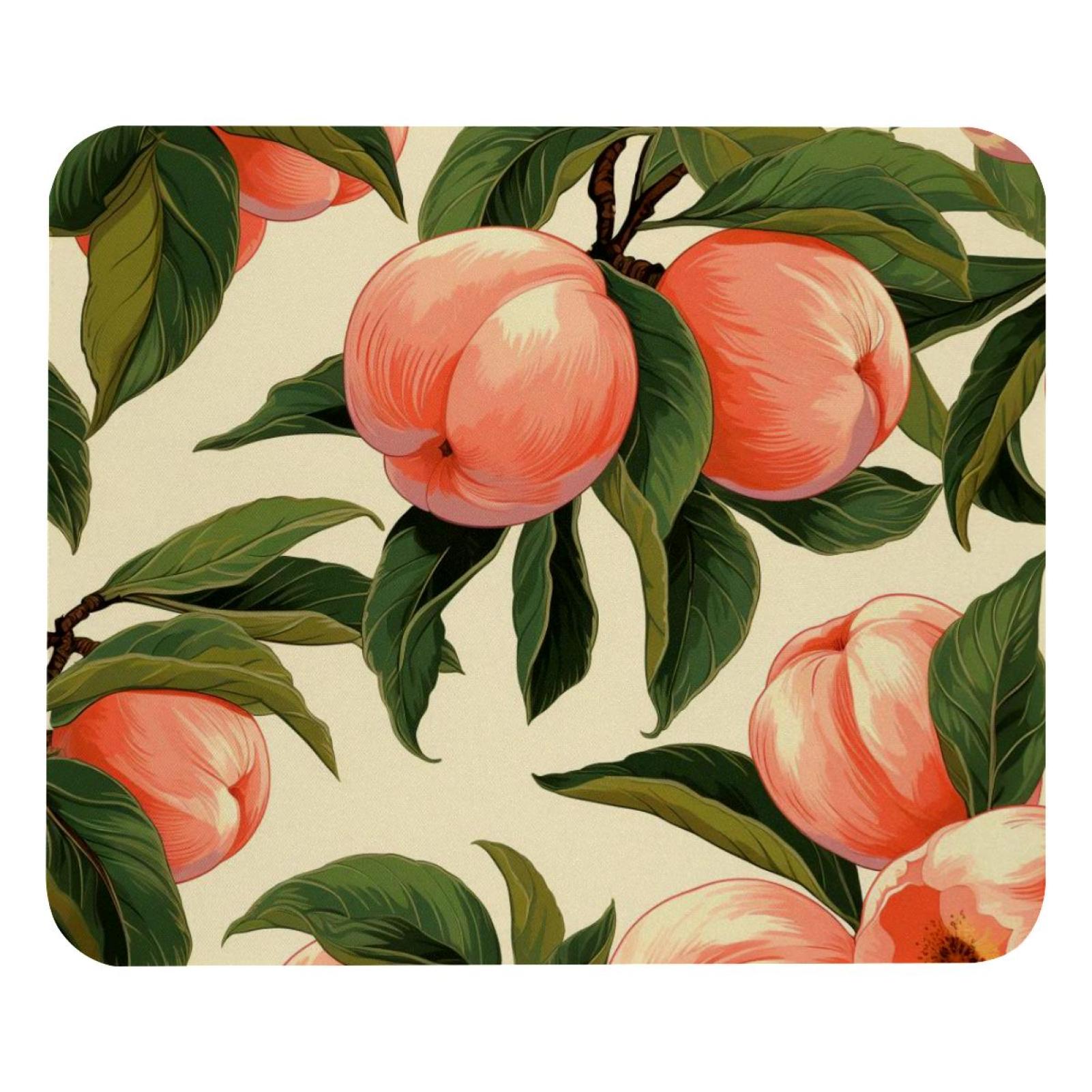 Peach Computer Peach Mouse Pad for Laptop Wireless Mouse Home Office Travel, Portable ...