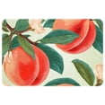 thumbnail image 1 of Peach Non-Slip Machine Washable Polyester Kitchen Mat Indoor Rug Kitchen Rug, 1 of 6