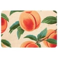 thumbnail image 1 of Peach Non-Slip Polyester Chair Mats Floor Mat Kitchen Mat Machine Washable, 1 of 6