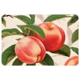 thumbnail image 1 of Peach Non-Slip Polyester Kitchen Mat Door Rugs Indoor Rug, Machine Washable, 1 of 6
