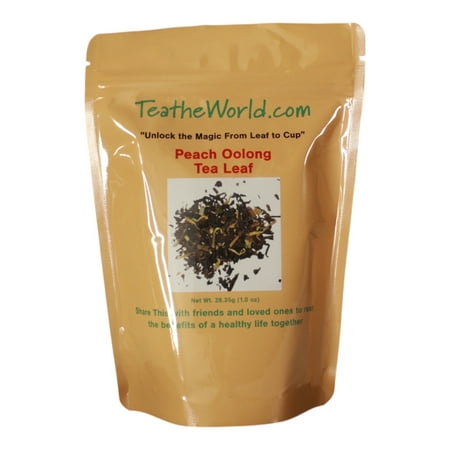 Peach Oolong Tea Leaf Loose Leaf, 1 Oz