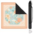 thumbnail image 1 of Peach Peony Floral Oriental Mahjong Mat 31.5x31.5 Inch | Non-Slip And Noise Reduction Mah Jong Table Mat Cover with Carrying Bag For Mahjong Lovers, Poker, Board Games And Dominoes, 1 of 7